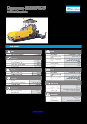Верижни машини за асфалт Dynapac SD 2500 CS