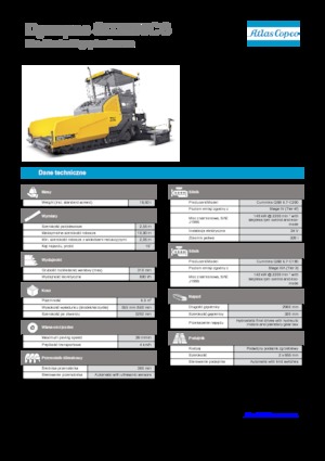 Верижни машини за асфалт Dynapac SD 2500 CS