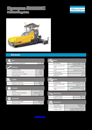 Верижни машини за асфалт Dynapac SD 2550 C