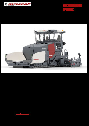 Верижни машини за асфалт Dynapac SD2500CS PROTAC