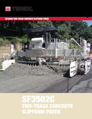 Верижни машини за асфалт Terex SF3502C