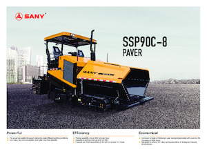 Верижни машини за асфалт Sany SSP90C-8 