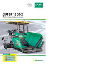 Верижни машини за асфалт Vögele Super 1300-2