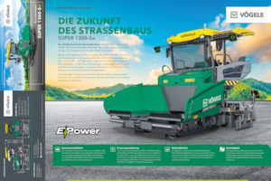 Верижни машини за асфалт Vögele SUPER 1300-5e