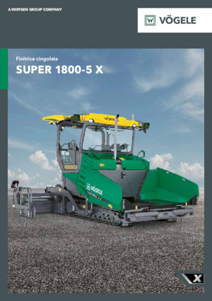 Верижни машини за асфалт Vögele SUPER 1800-5 X