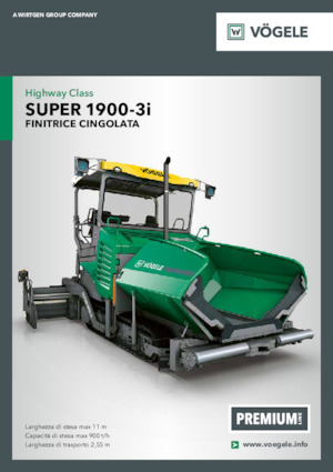 Верижни машини за асфалт Vögele Super 1900-3i