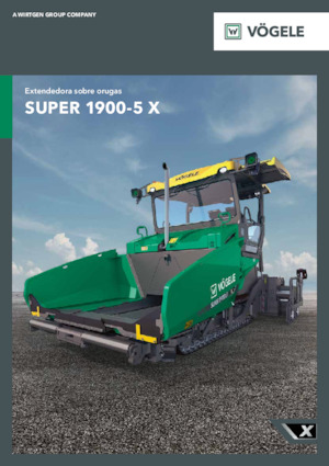 Верижни машини за асфалт Vögele SUPER 1900-5 X