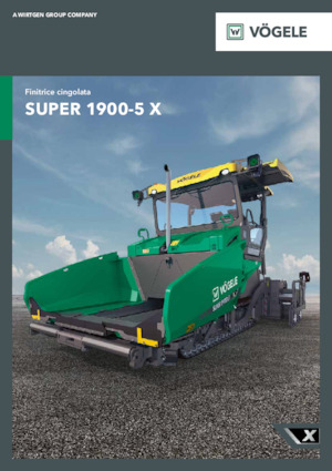 Верижни машини за асфалт Vögele SUPER 1900-5 X