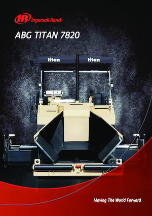 Верижни машини за асфалт IR-ABG Titan 2820