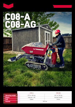 Самосвали на вериги Yanmar C08-A HI TIP 