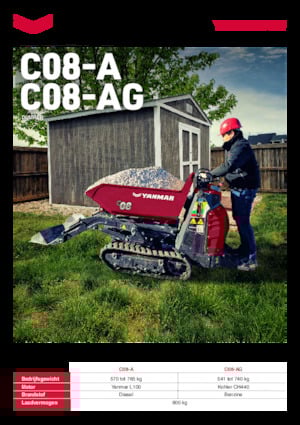 Самосвали на вериги Yanmar C08-A HI TIP 