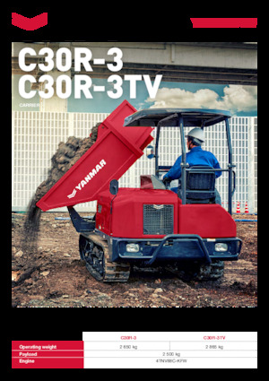 Самосвали на вериги Yanmar C30R-3TV 