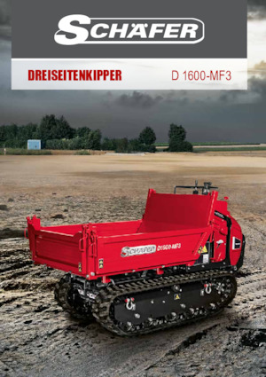 Самосвали на вериги SCHÄFER D 1600-MF3
