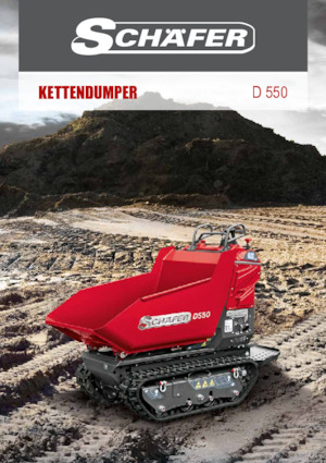 Самосвали на вериги SCHÄFER D 550