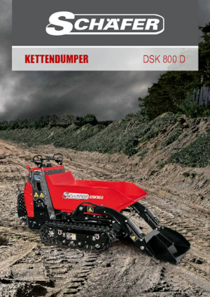 Самосвали на вериги SCHÄFER DSK 800 D