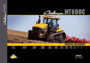 Верижни трактори Challenger MT865 C