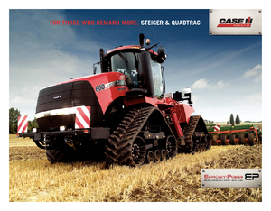 Верижни трактори Case IH Quadtrac 450 EP