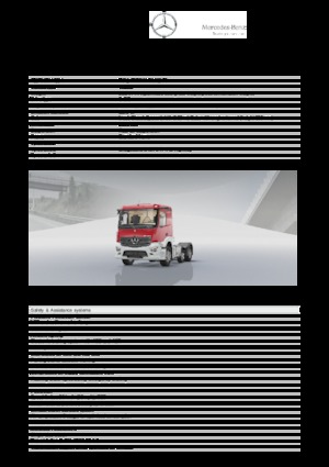 Влекачи Mercedes-Benz Actros 1824 LS 4x2