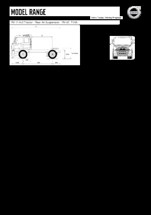 Влекачи Volvo Trucks FM11.330 4x2 Tractor