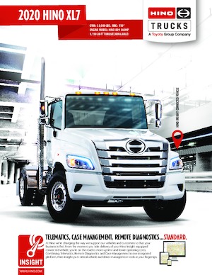 Влекачи Hino 2020 HINO XL7 4x2