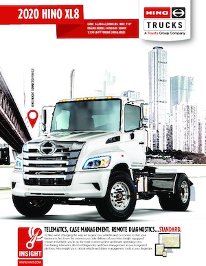 Влекачи Hino 2020 HINO XL8 4x2