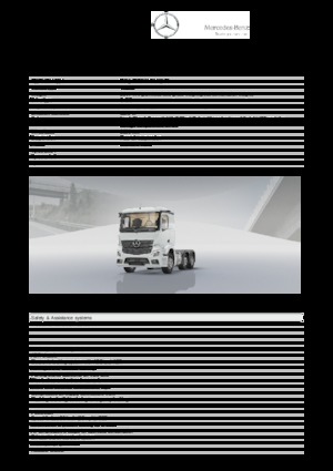 Влекачи Mercedes-Benz Actros 2533 LS 6x2