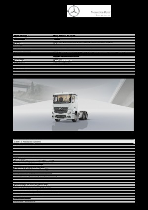 Влекачи Mercedes-Benz Actros 3348 AK 6x6