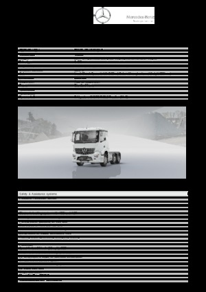 Влекачи Mercedes-Benz Arocs 2533 LS 6x2