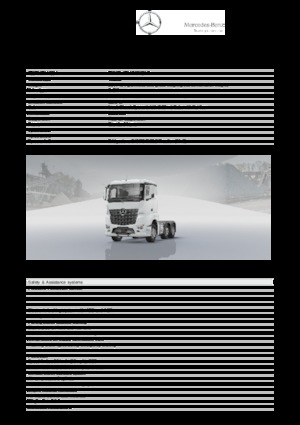 Влекачи Mercedes-Benz Arocs 2540 LS 6x2