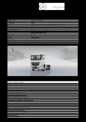 Влекачи Mercedes-Benz Arocs 2545 LS 6x2