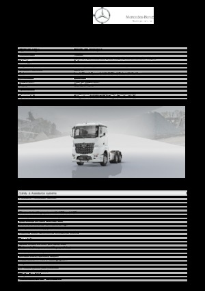 Влекачи Mercedes-Benz Arocs 3345 LS 6x4