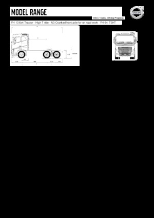 Влекачи Volvo Trucks FH13.420 6x4 Tractor - High T ride