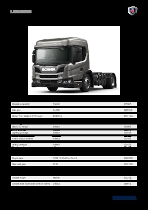 Влекачи Scania L 340 A4x2NB