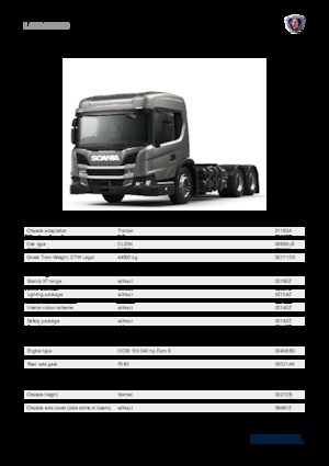 Влекачи Scania L 340 A6x2NB