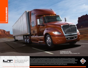 Влекачи International LT625 125 Low Roof Sleeper  Cummins X15