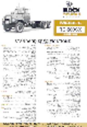 Влекачи Mack RD-600SX CA49 EM6-237 6x2