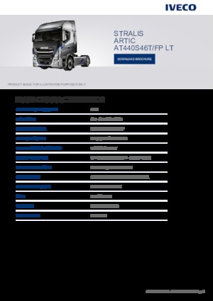Влекачи Iveco STRALIS ARTIC AT440S46T/FP LT