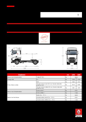 Влекачи Renault T 440.18 HIGHCAB 4X2 T X-LOW E6 (LHD)