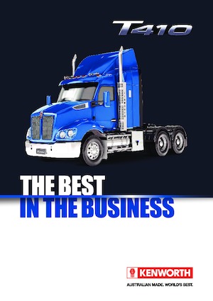 Влекачи Kenworth T410 600mm Aero roof MX13 8x4