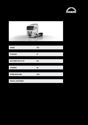 Влекачи MAN TGX 26.580