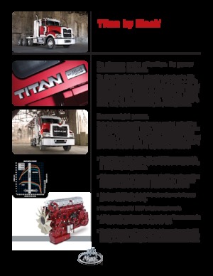 Влекачи Mack TITAN 64