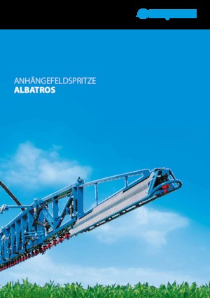 Прикачни полеви пръскачки Lemken Albatros 10/6000