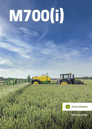 Прикачни полеви пръскачки John Deere M732i
