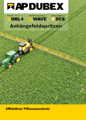 Прикачни полеви пръскачки Dubex Maxtor 