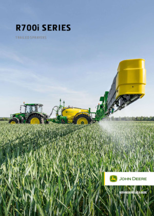 Прикачни полеви пръскачки John Deere R732i