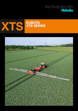 Прикачни полеви пръскачки Kubota XTS3-2.600l