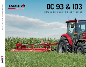 Прикачни дискови косачки с кондиционер Case IH DC103
