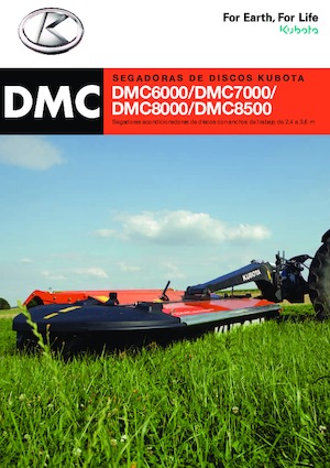 Прикачни дискови косачки с кондиционер Kubota DMC8532R
