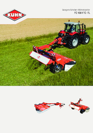 Прикачни дискови косачки с кондиционер Kuhn FC 3161 TLD