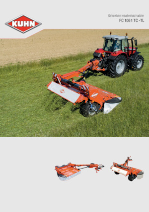 Прикачни дискови косачки с кондиционер Kuhn FC 2861 TLD